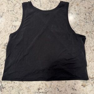 Lululemon Black Open Back Tank